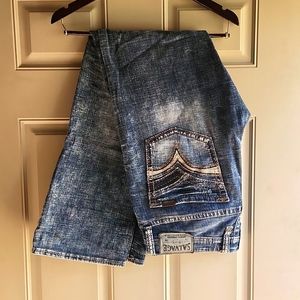 Men's Salvage bootcut jeans